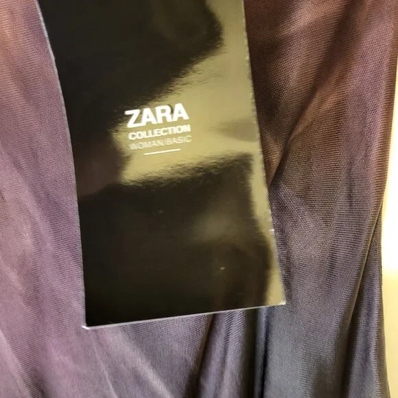 NWT Zara Tie-Dye Earth Tones Relaxed Flowy Limited Edition Maxi Dress Sz Small - Picture 7 of 10